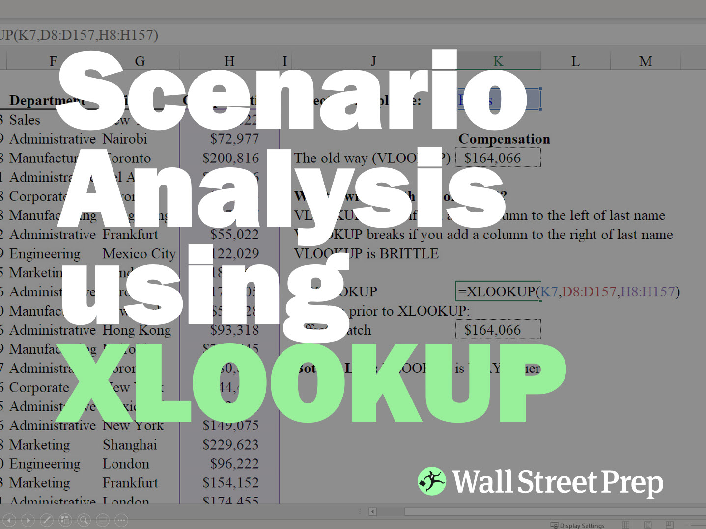 Wall Street Prep Excel Crash Course Exam