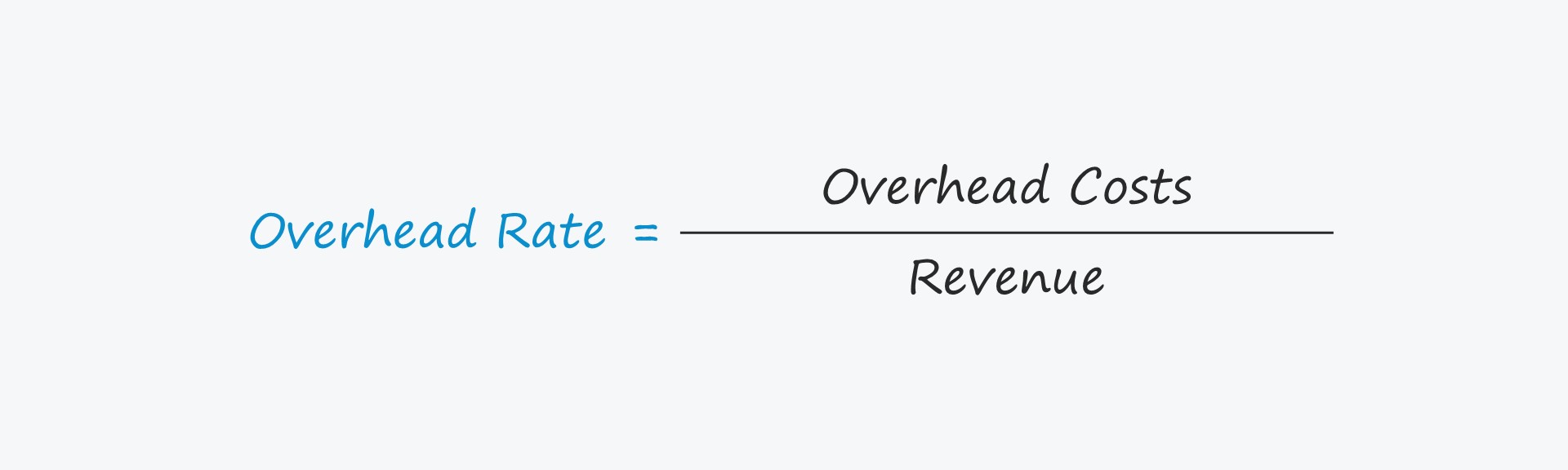 Overhead Rate Formula And Calculator
