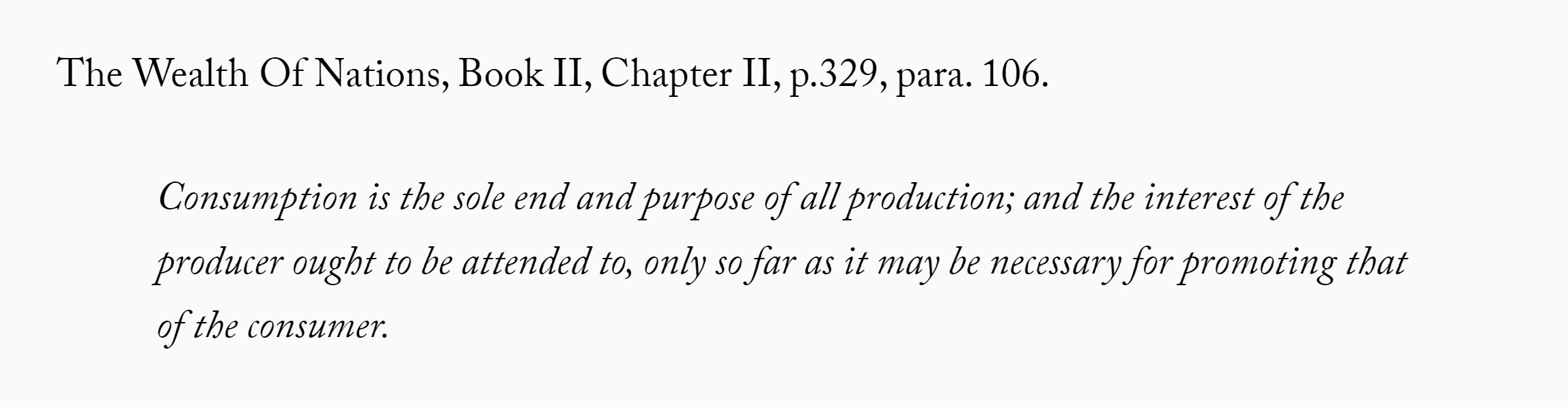 The Wealth Of Nations, Adam Smith